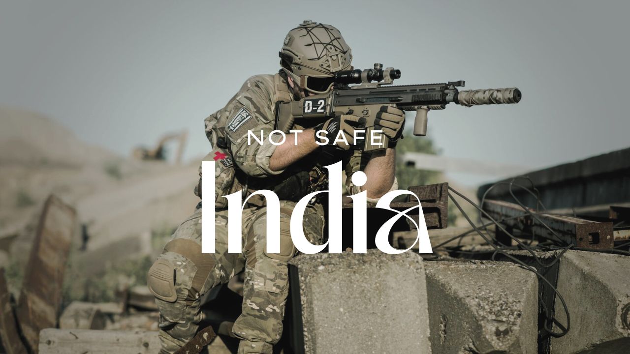 India is not safe to travel