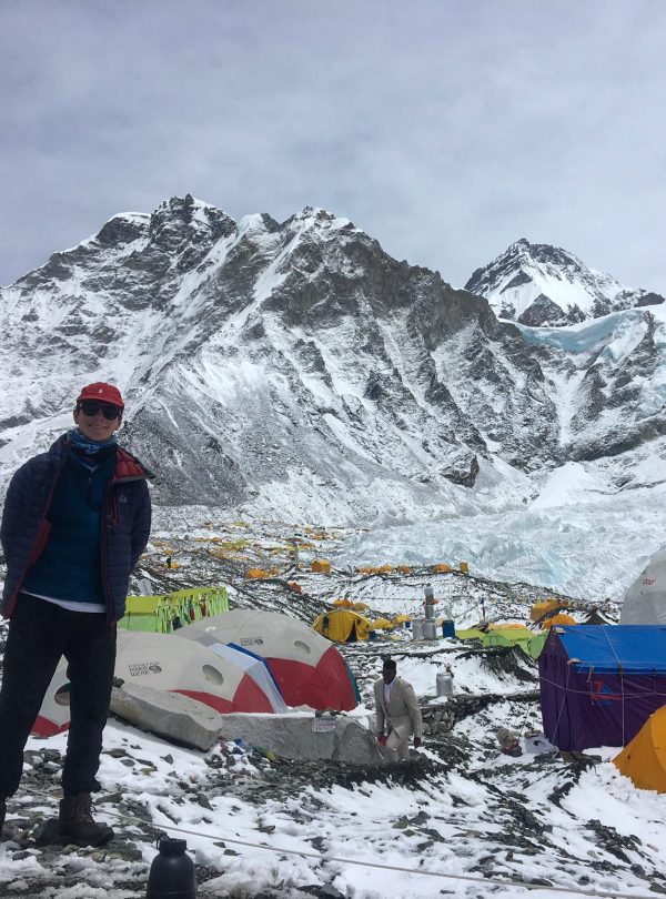 Sam O'Connell At Everest Base Camp