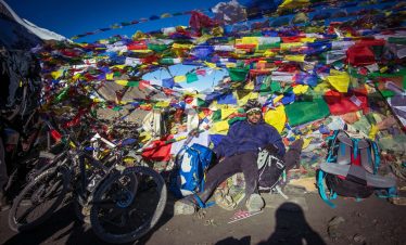 Annapurna Circuit MTB Tour - Clicket at Thorong La Pass