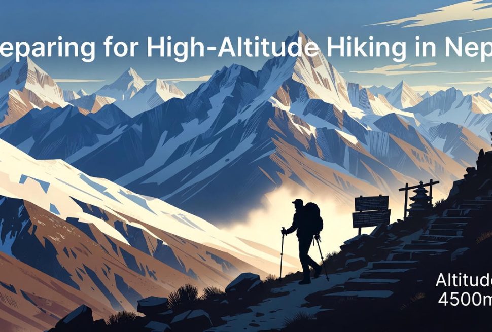 Preparing for high altitude hike in Nepal