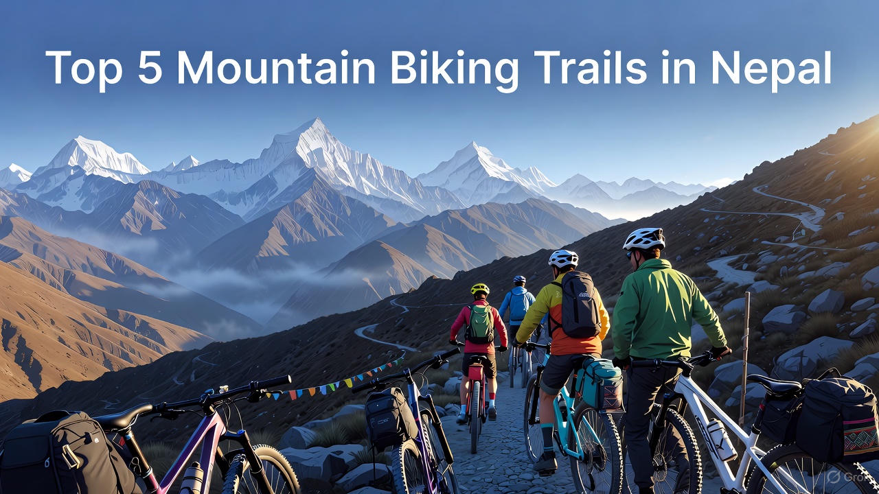 Top 5 Mountain Biking Trails in Nepal