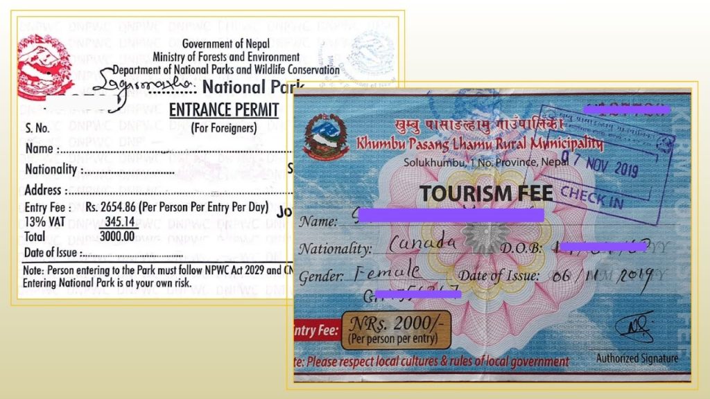 Everest Base Camp Trek - Required Permits for Canadians