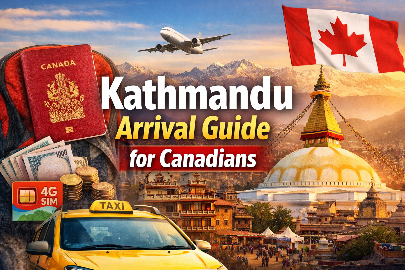 Complete Kathmandu Arrival Guide for Canadians | Money, SIM, First Night