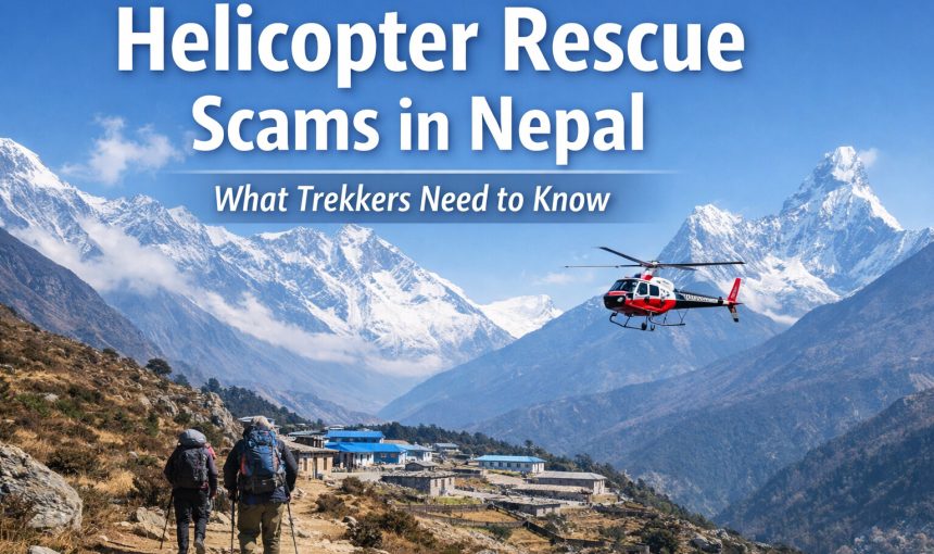 Helicopter Rescue Scams in Nepal: What Trekkers Need to Know